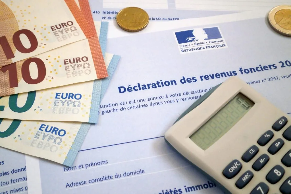 French property tax form